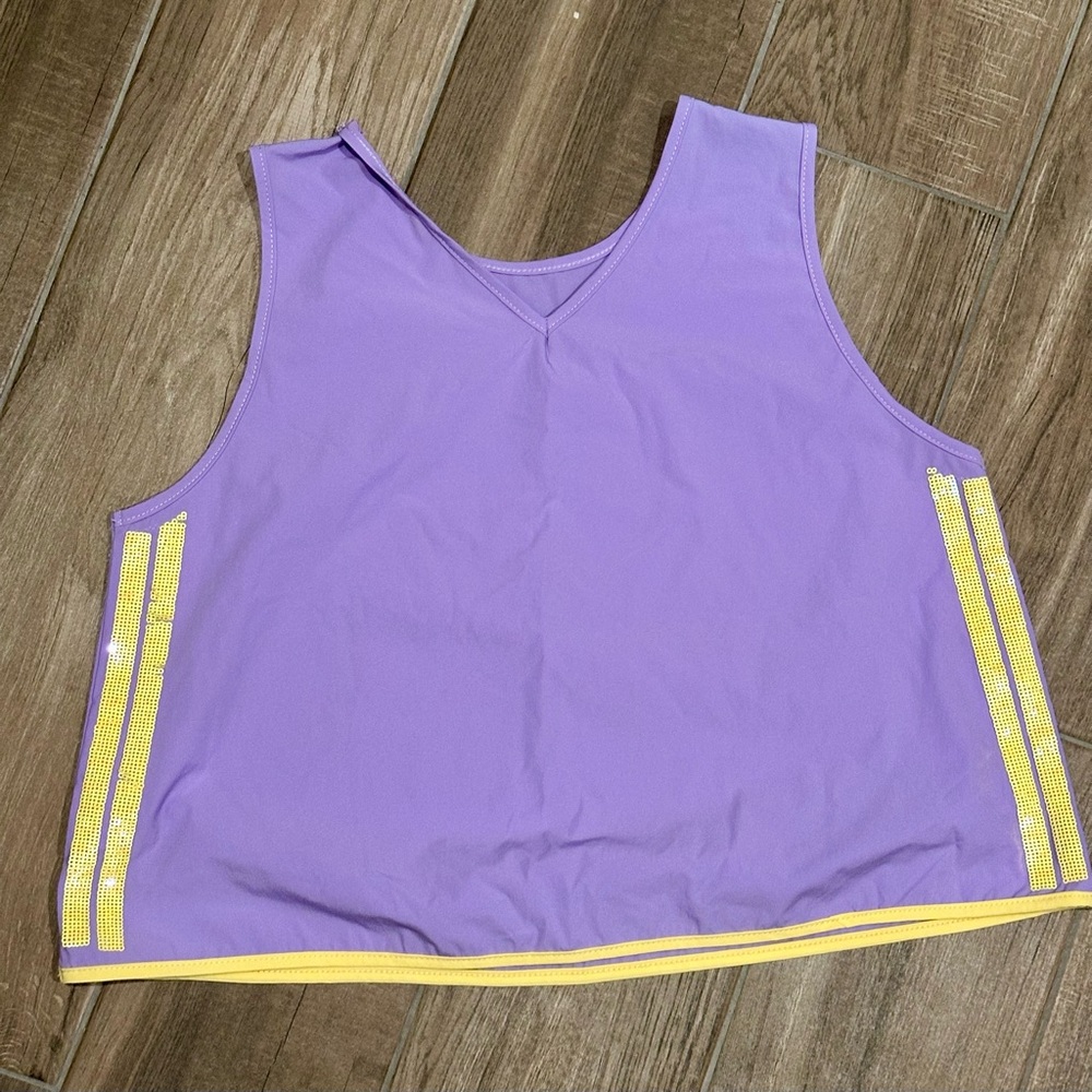 Queen of Sparkles Youth Athletic Top